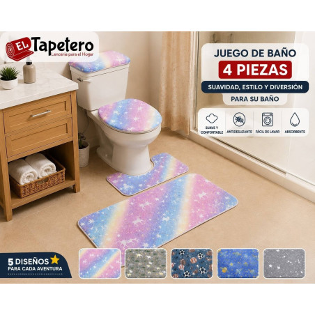 Juego de Tapetes para Baño