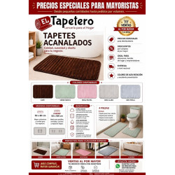 Tapetes Acanalados